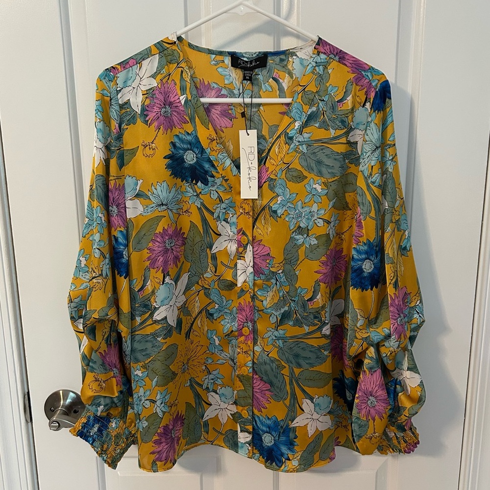 Anthropologie RD & Koko Shirt, NWT